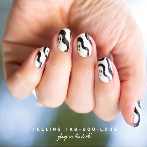 Color Street Feeling Fab-boo-lous Retired Nail Art Design Nail Strips - Picture 7 of 10